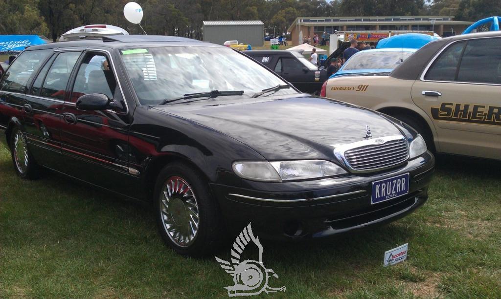 Boosted Falcon Display at 2012 Geelong AFD