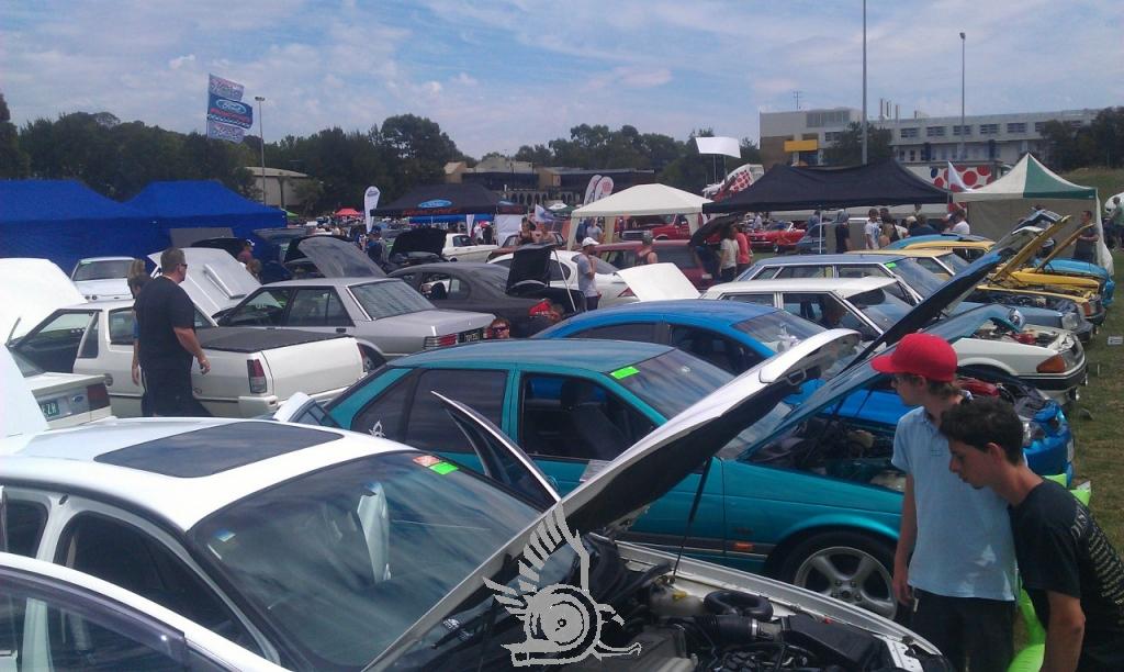 Boosted Falcon Display at 2012 Geelong AFD