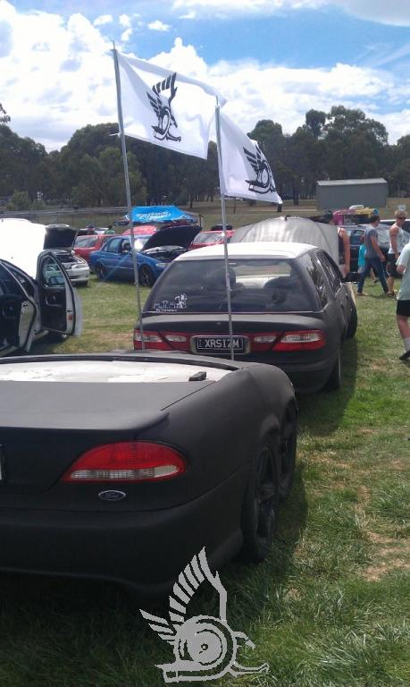 Boosted Falcon Display at 2012 Geelong AFD